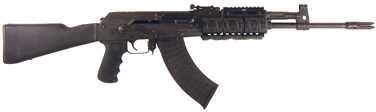 M+M AK47 7.62X39mm With Quad Rail Razr Muzzle Brake Black Synthetic Stock And Grip Semi-Automatic 10762